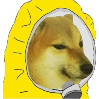 😀 emoji Cheems Doge Telegram sticker 20 of 30