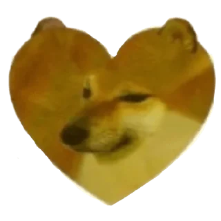 😀 emoji Cheems Doge Telegram sticker 8 of 30