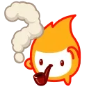 🤔 emoji @iamgojoof6eyes's Hêllẞø† Vol.1 (Animated) Telegram sticker 2 of 45