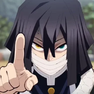 🐍 emoji Obanai  Iguro @Hanim1O Telegram sticker 3 of 75