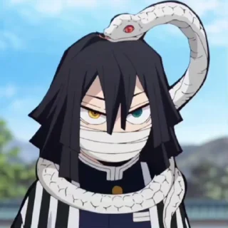 🐍 emoji Obanai  Iguro @Hanim1O Telegram sticker 14 of 75