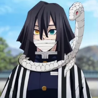 🐍 emoji Obanai  Iguro @Hanim1O Telegram sticker 15 of 75