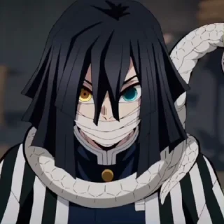 🐍 emoji Obanai  Iguro @Hanim1O Telegram sticker 6 of 75