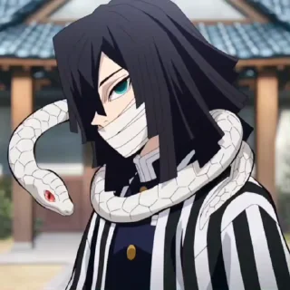 🐍 emoji Obanai  Iguro @Hanim1O Telegram sticker 24 of 75