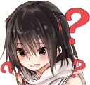 ❓ emoji KuroTrapu's Special Packu Telegram sticker 13 of 50