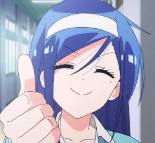 👍 emoji [WNL] Fumino Cute Packu by @DemonicUpdates Telegram sticker 9 of 31