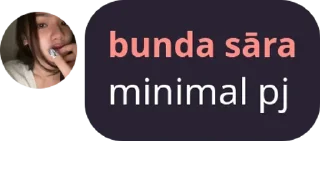 😍 emoji typing sara >> Telegram sticker 5 of 25