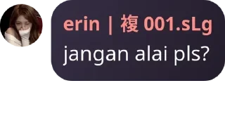 Sticker from punya erine pack by @QuotLyBot