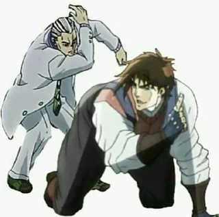 Sticker from Jojo by @Stkckers @Unfunnyhooman