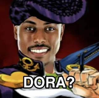 Sticker from Jojo by @Stkckers @Unfunnyhooman