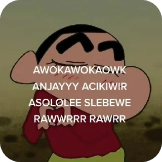 Sticker from ambil aja mek