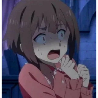 😰 emoji konosuba Telegram sticker 13 of 19