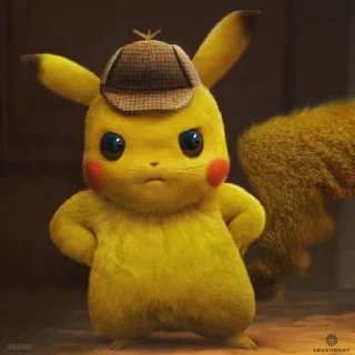 Sticker from Pikachu