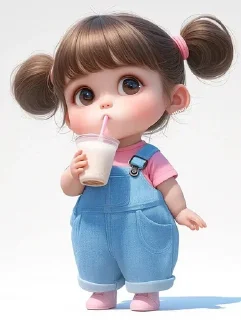 Sticker from baby