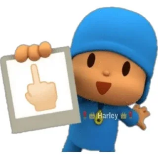😱 emoji Venus lope pocoyo Telegram sticker 4 of 29