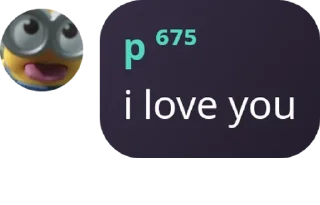 Sticker from IM PRETI