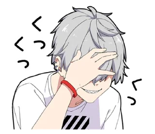 ⭐ emoji silent boy vol.2 @moe_sticker_bot Telegram sticker 7 of 40