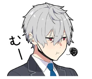⭐ emoji silent boy vol.2 @moe_sticker_bot Telegram sticker 17 of 40