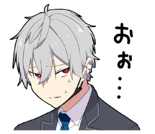 ⭐ emoji silent boy vol.2 @moe_sticker_bot Telegram sticker 18 of 40