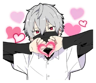 ⭐ emoji silent boy vol.2 @moe_sticker_bot Telegram sticker 3 of 40