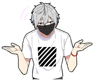 ⭐ emoji silent boy vol.2 @moe_sticker_bot Telegram sticker 8 of 40