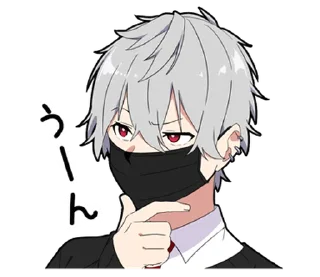 ⭐ emoji silent boy vol.2 @moe_sticker_bot Telegram sticker 22 of 40