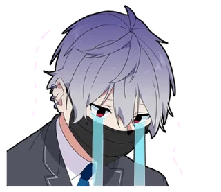 ⭐ emoji silent boy vol.2 @moe_sticker_bot Telegram sticker 19 of 40