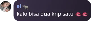 ♥️ emoji manula ( manusia pelupa ) Telegram sticker 14 of 19