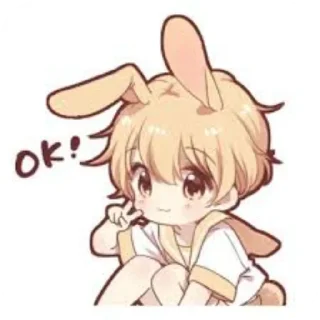 Sticker from Bunny