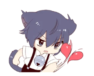 Sticker from Boy of the Black Cat — @slyhterin