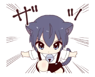 Sticker from Boy of the Black Cat — @slyhterin
