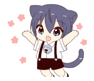 Sticker from Boy of the Black Cat — @slyhterin