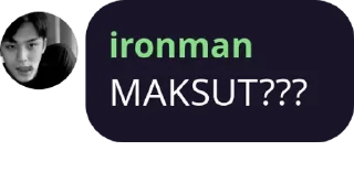 ❓ emoji ironman Telegram sticker 21 of 23
