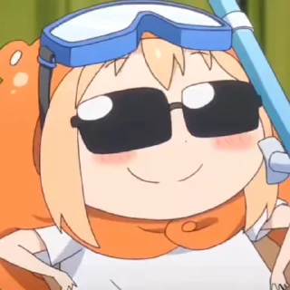 🍊 emoji Umaru × @burntpacks Telegram sticker 6 of 45