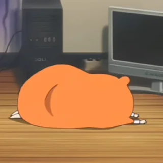 🍊 emoji Umaru × @burntpacks Telegram sticker 9 of 45