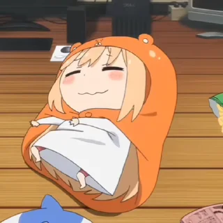 🍊 emoji Umaru × @burntpacks Telegram sticker 8 of 45