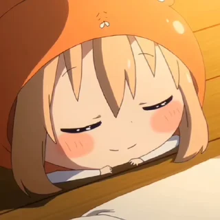 🍊 emoji Umaru × @burntpacks Telegram sticker 3 of 45