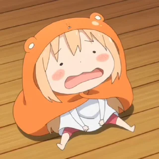 🍊 emoji Umaru × @burntpacks Telegram sticker 10 of 45