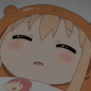 🍊 emoji Umaru × @burntpacks Telegram sticker 16 of 45