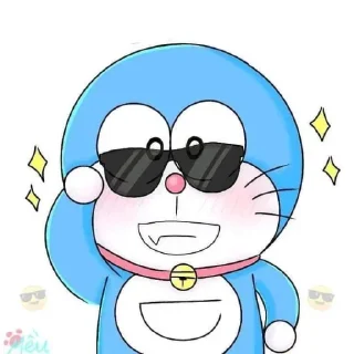 😎 emoji PraTheek Doremon Pack Telegram sticker 19 of 63