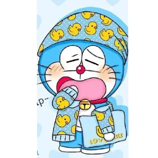 😴 emoji 🍃 Doremon @wind141 Telegram sticker 20 of 59