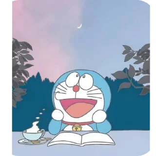 🐦 emoji 🍃 Doremon @wind141 Telegram sticker 15 of 59