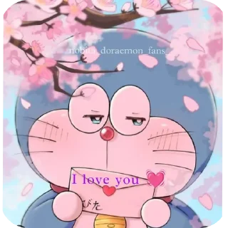 ❤ emoji 🍃 Doremon @wind141 Telegram sticker 5 of 59