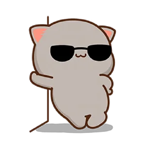 ⭐️ emoji Peach Cat 9 @moe_sticker_bot Telegram sticker 17 of 24