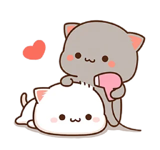 ⭐️ emoji Peach Cat 9 @moe_sticker_bot Telegram sticker 11 of 24