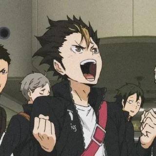 🤎 emoji nishinoya yuu by pinterest Telegram sticker 13 of 25