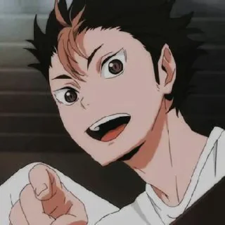 Sticker from nishinoya yuu by pinterest