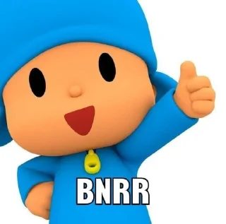 Sticker from pocoyo pocoyo