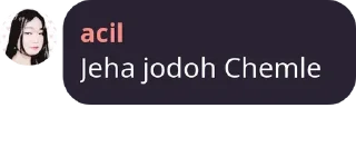 Sticker from fans jeha