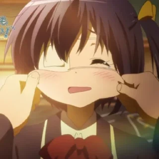 Sticker from Rikka Takanashi
